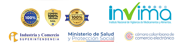 Certificaciones y sellos de confianza — INVIMA, Superintendencia, Min. Salud, Cámara de Comercio Electrónico