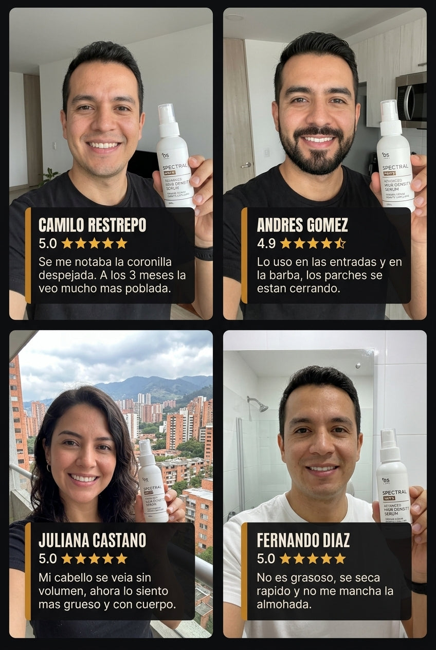 Resenas reales de clientes con foto sosteniendo el producto