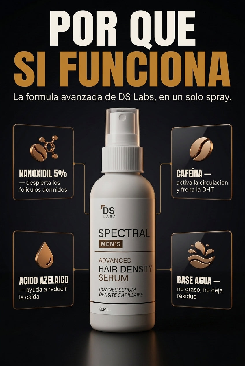 Por que si funciona - Nanoxidil, cafeina, acido azelaico, base agua
