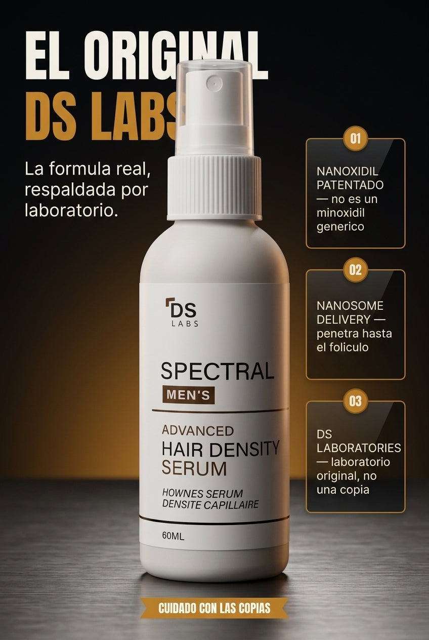 El original DS Labs - Nanoxidil patentado, Nanosome Delivery
