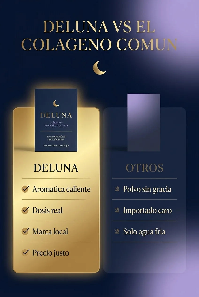 DÉLUNA vs el colágeno común