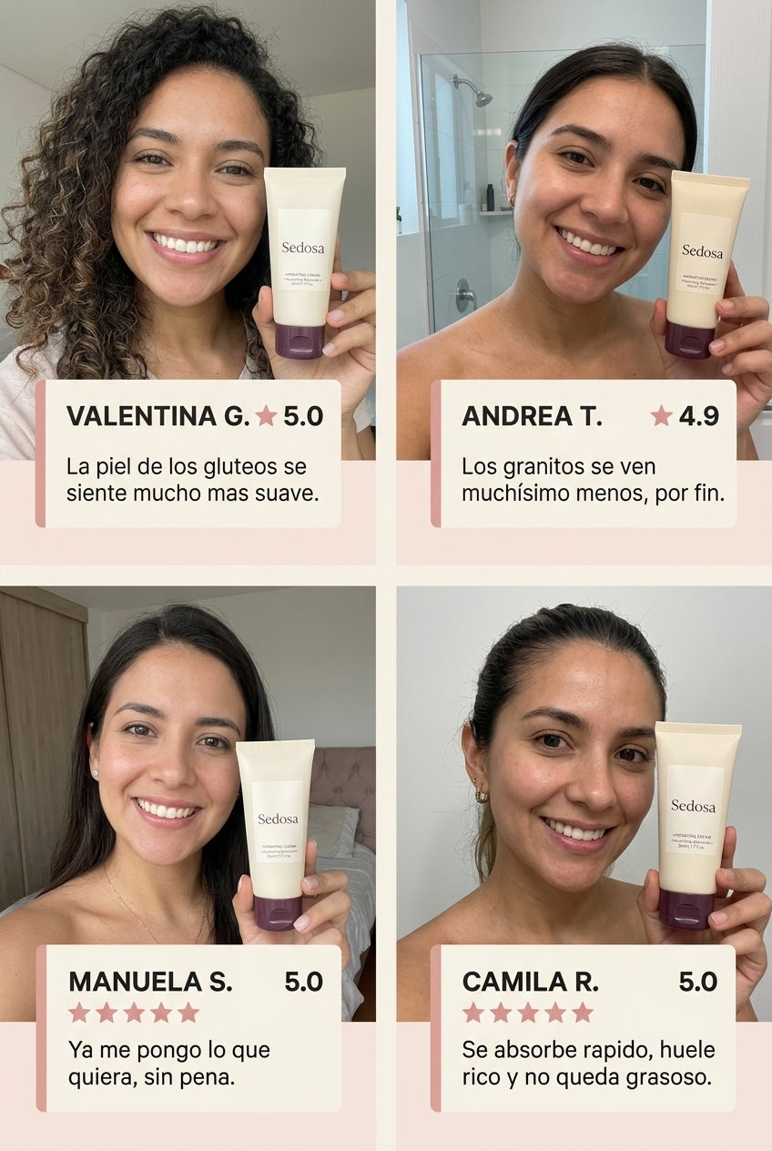 Reseñas reales de clientas Sedosa